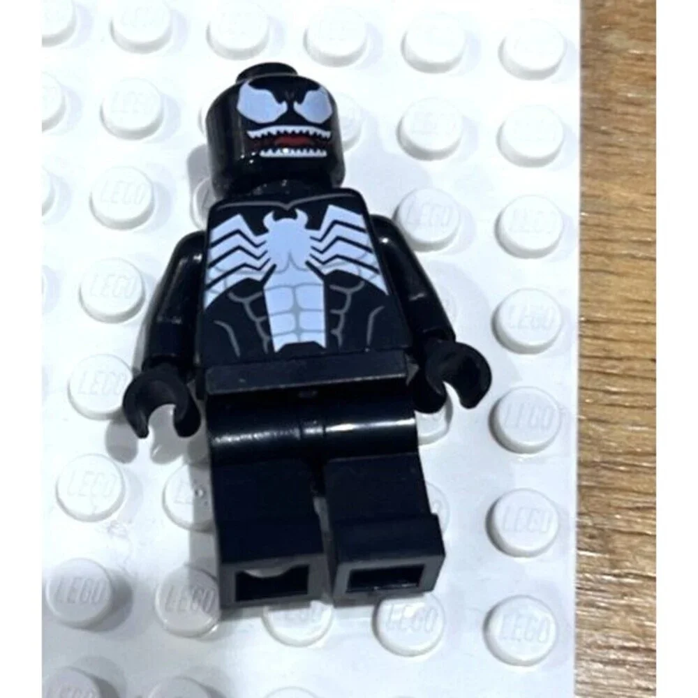 LEGO Venom Minifigure sh0542 Marvel Super Heroes Spider-Man - Teeth Parted